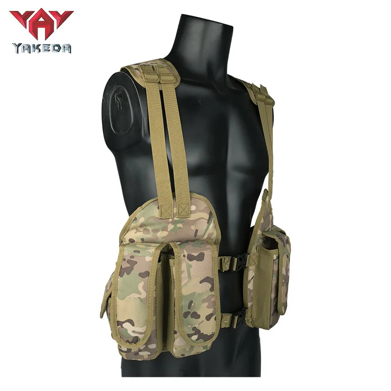 YEKEDA-chaleco táctico de camuflaje para hombre, equipo de bolsa de bala de combate CS, chaleco táctico para exteriores - imagen 3