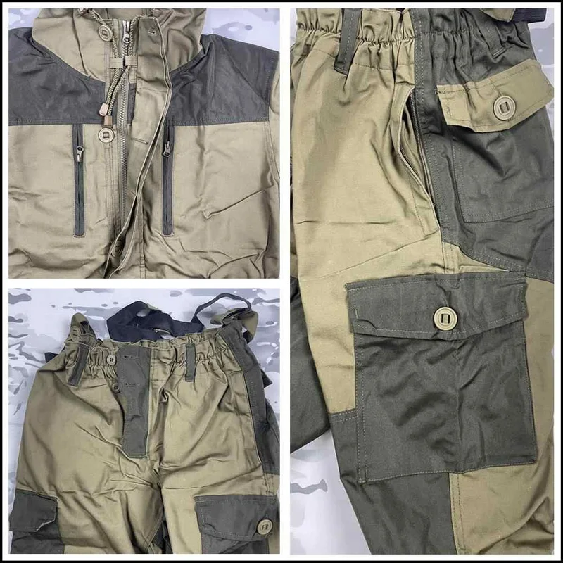 Conjunto de traje de entrenamiento de combate de montaña GORKA-5 para exteriores, equipo táctico ruso resistente a la abrasión para todo tipo de clima - imagen 4