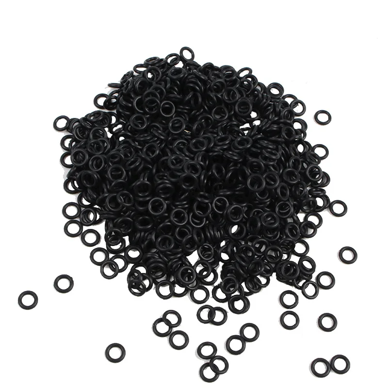 Flecha de carbono de pluma Real de rama de arco y flecha mixta, puede cambiar accesorios de flecha, flecha fija, anillo de goma en forma de O, 100 Uds. - imagen 4