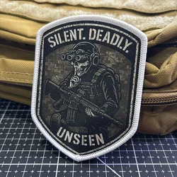 AR15 Reaper Parche Táctico Insignia de Moral Mochila Gancho y Bucle