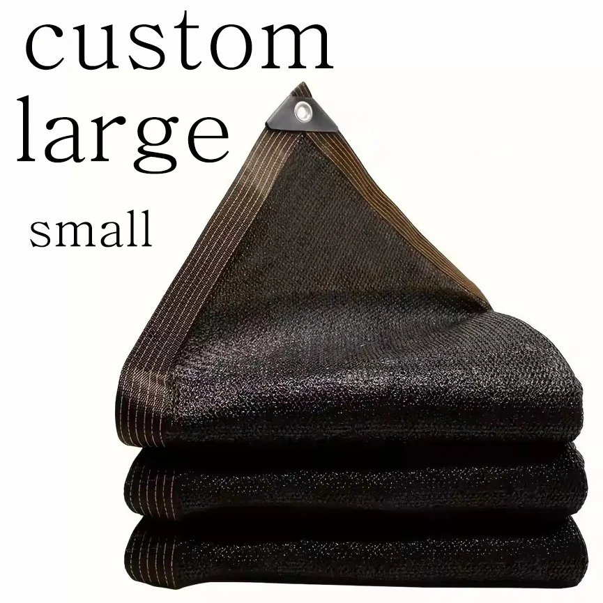 Vela parasol personalizada grande Samll 3m * 5 6 8 10 12 4 5x6x6x8m sombrillas protección Uv refugio solar vela de tela para plantas invernadero - imagen 2