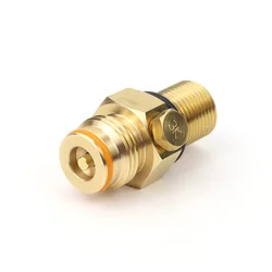 Válvula pasador CO2 rosca M18x1,5 para equipamiento táctico