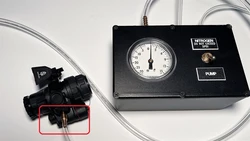PVS-14 kit de purga nitrógeno con adaptador, boquilla y filtro