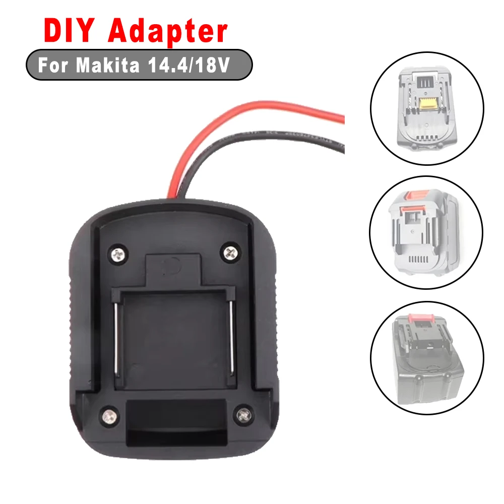 Conector de Cable de batería DIY para Makita18V Li-ion adaptador de salida de batería BL1830 BL1840 BL1850 para taladros eléctricos de alta calidad