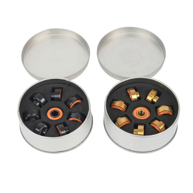 Juego de rodamientos integrados para monopatín profesional, accesorio de rodamiento para Longboard de doble balancín, alta velocidad, larga resistencia, AMB260