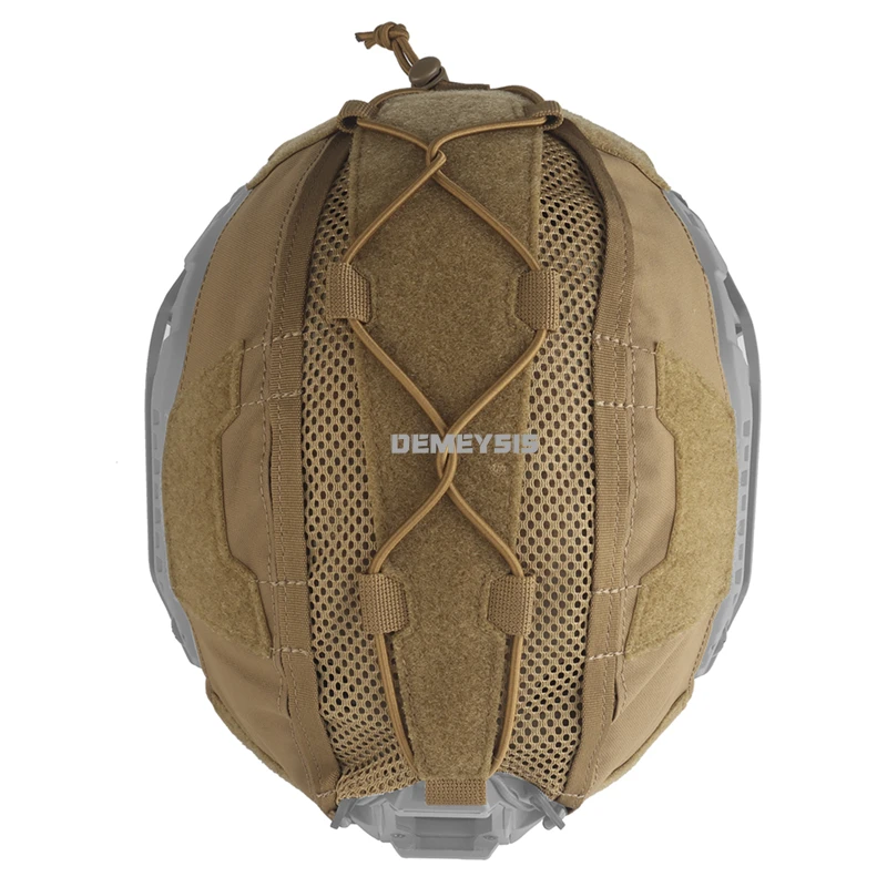 Funda táctica para casco FAST SF SUPER HIGH CUT, funda para casco Airsoft, camuflaje, caza, CS, tela para casco rápido con cordón elástico - imagen 3