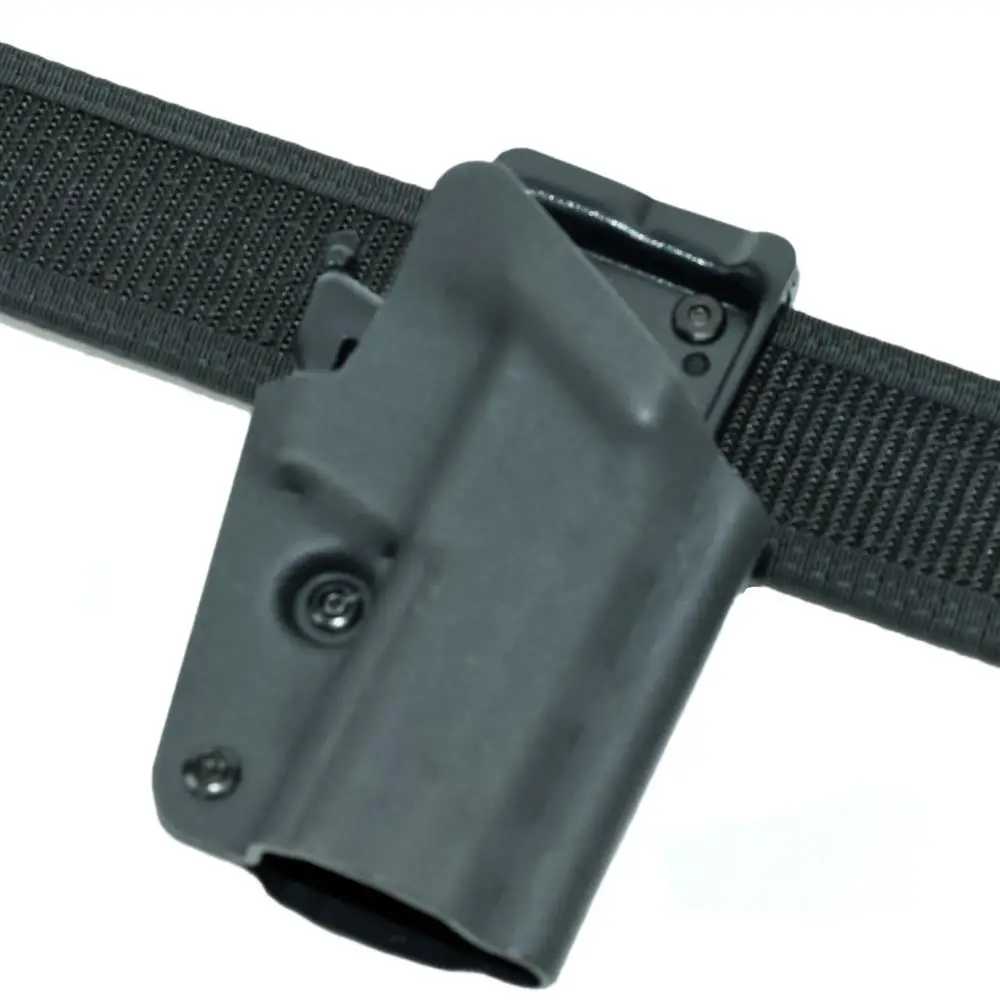 Funda táctica de polímero 92A/B con pierna caída de extracción rápida y desbloqueo de dedo medio, sistema de bloqueo, placa K - imagen 2