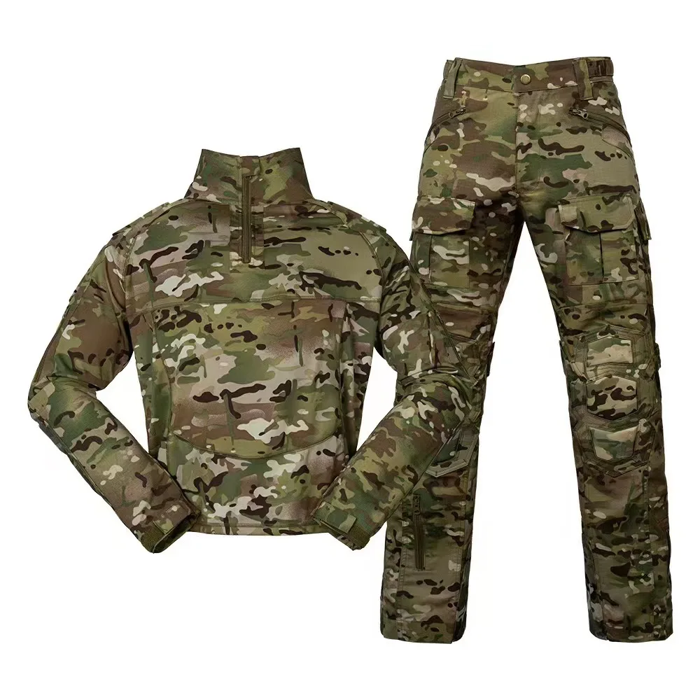 Traje de combate de armadura A6, uniforme militar, trajes tácticos, ropa de adiestramiento al aire libre para hombres, equipo de algodón transpirable, ropa de camuflaje de caza - imagen 5