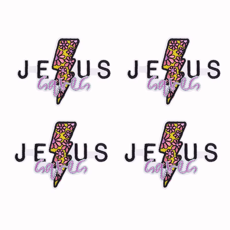 Parche bordado termoadhesivo Jesús – Religioso para planchar