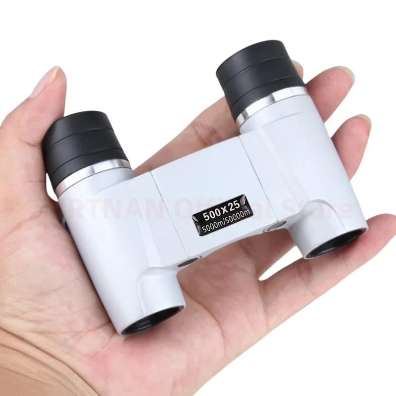 Telescopio Monocular profesional de largo alcance, binoculares potentes de enfoque automático, 500x25, 50000M, Mini portátil, HD, impermeable - imagen 3