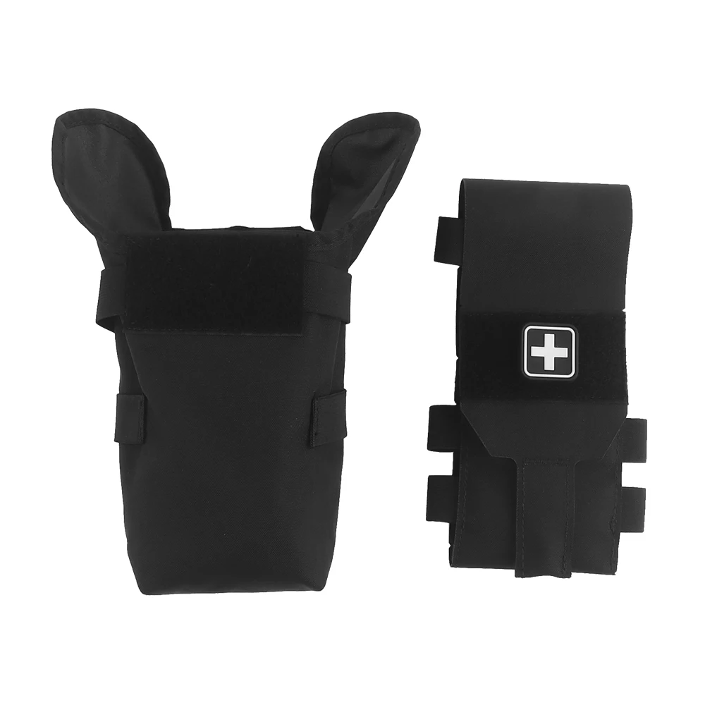 Bolsa médica pequeña OPHIDIAN TAC MOLLE, botiquín de primeros auxilios de camuflaje pequeño de liberación rápida, bolsa médica IFAK, Camping, supervivencia de emergencia Ki - imagen 5