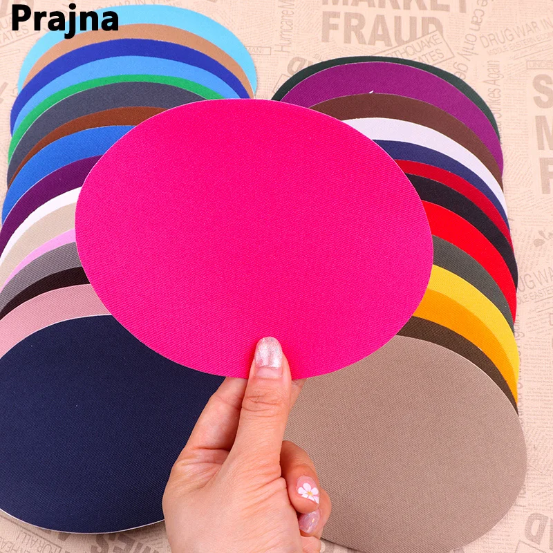 Prajna, 2 uds., parches para planchar DIY para ropa, pantalones vaqueros, tela de reparación autoadhesiva, parche de reparación de tela de costura para ropa del hogar DIY - imagen 2