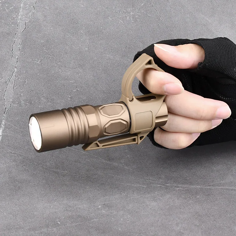PLHV2-Juego de anillos traseros para pistola de caza, accesorios de iluminación, Micro interruptor de lámpara portátil de mano, 1000LM - imagen 4