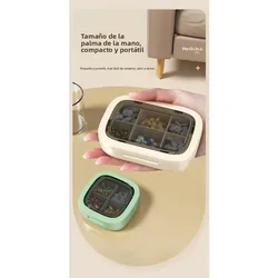 Botiquín organizador portátil para medicamentos de viaje