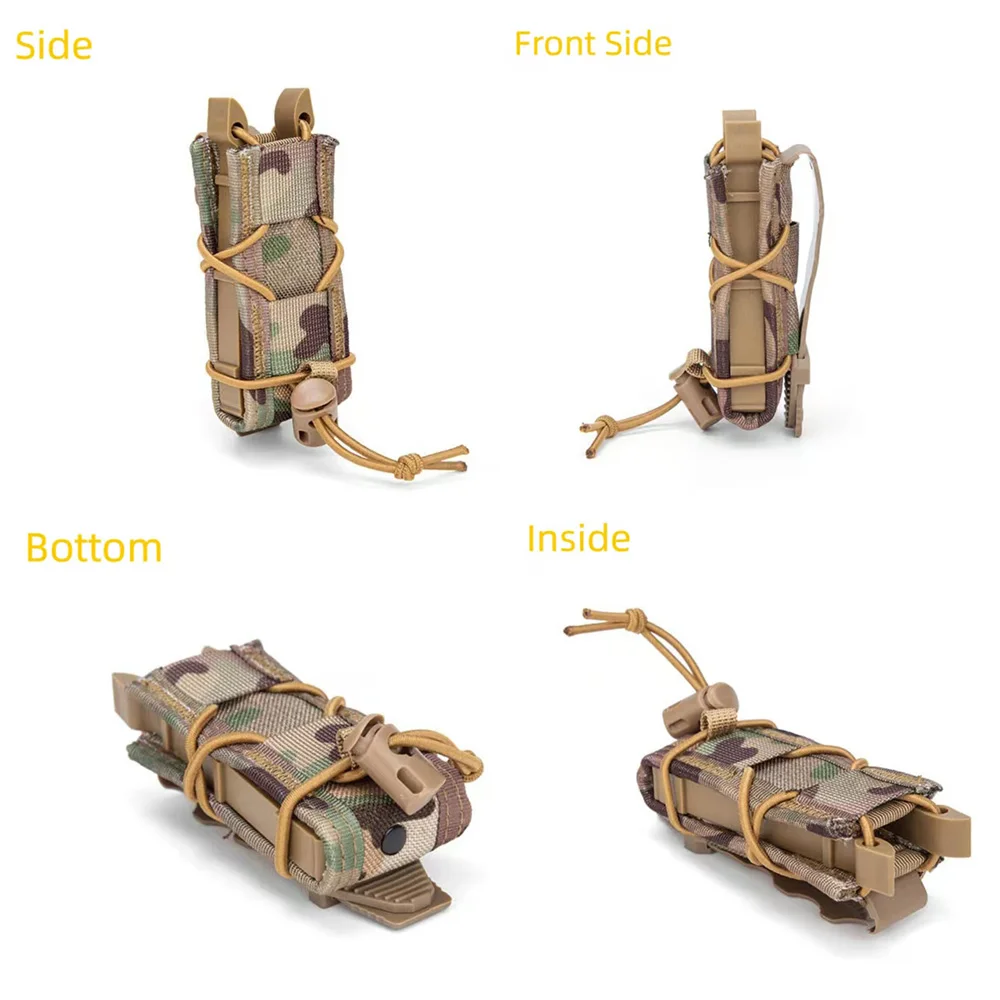 Funda táctica MOLLE multiusos para pistola, cuchillo y linterna - imagen 3