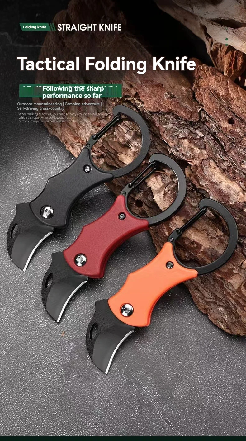 Mini cuchillo llavero de acero inoxidable JIANLAI