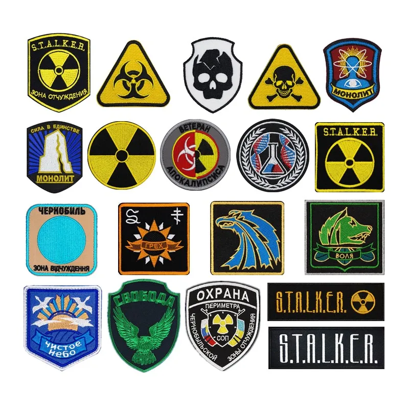 Stalker Parche insignia radiación Nuclear Power Plant Loners - imagen 2