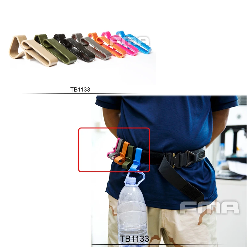Gancho de cinturón táctico universal ABS alta calidad para MOLLE - imagen 2