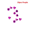 10pcs Purple Screws