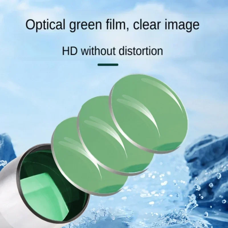 Telescopio Monocular portátil para exteriores, Mini Zoom de bolsillo HD 8x20, para caza, Camping, montañismo, caminata, observación de aves - imagen 4