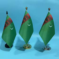 SKY bandera de Turkmenistán escritorio poliéster