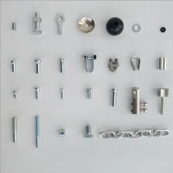 Terminales tornillo acero hueco para cable fitness resistente