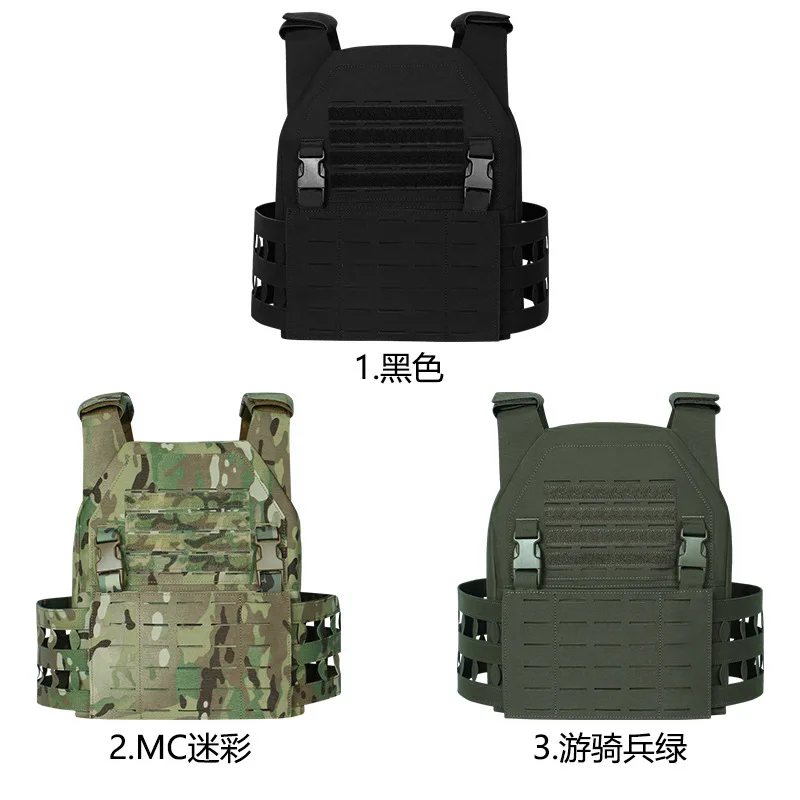 Chaleco táctico chaleco ligero diseño láser de liberación rápida, entrenamiento multifuncional, resistente al desgaste y transpirable - imagen 3
