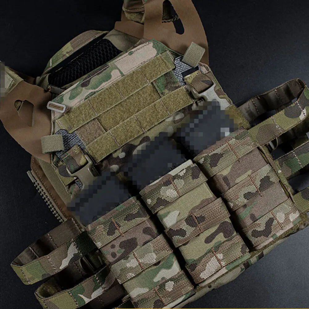 3x Triple M4 cargador bolsa Panel 5,56 KYWI insertar MOLLE Airsoft Paintball caza chaleco táctico accesorios SINAIRSOFT - imagen 4