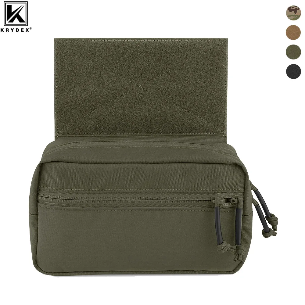 KRYDEX 500D bolsa táctica de descarga estilo Spiritus riñonera Abdominal bolsa de herramientas de almacenamiento aparejo de pecho accesorios portadores de placa