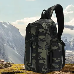 Bolso de pesca impermeable multifunción con correa de hombro