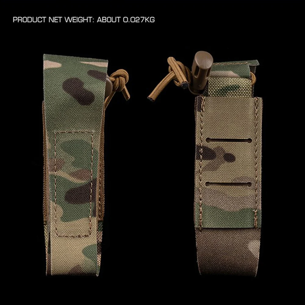 Bolsa táctica MOLLE para granada de choque, multiusos, para caza al aire libre, tiro, revista Airsoft, soporte para torniquete, cinturón, equipo - imagen 3