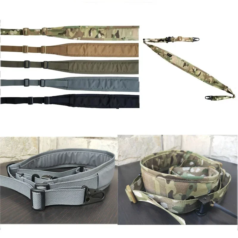 Eslinga Modular para Rifle de 2 puntos, correas tácticas ajustables rápidas para tiro y caza - imagen 2