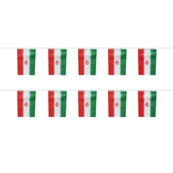 Bandera Irán poliéster parche táctico militar