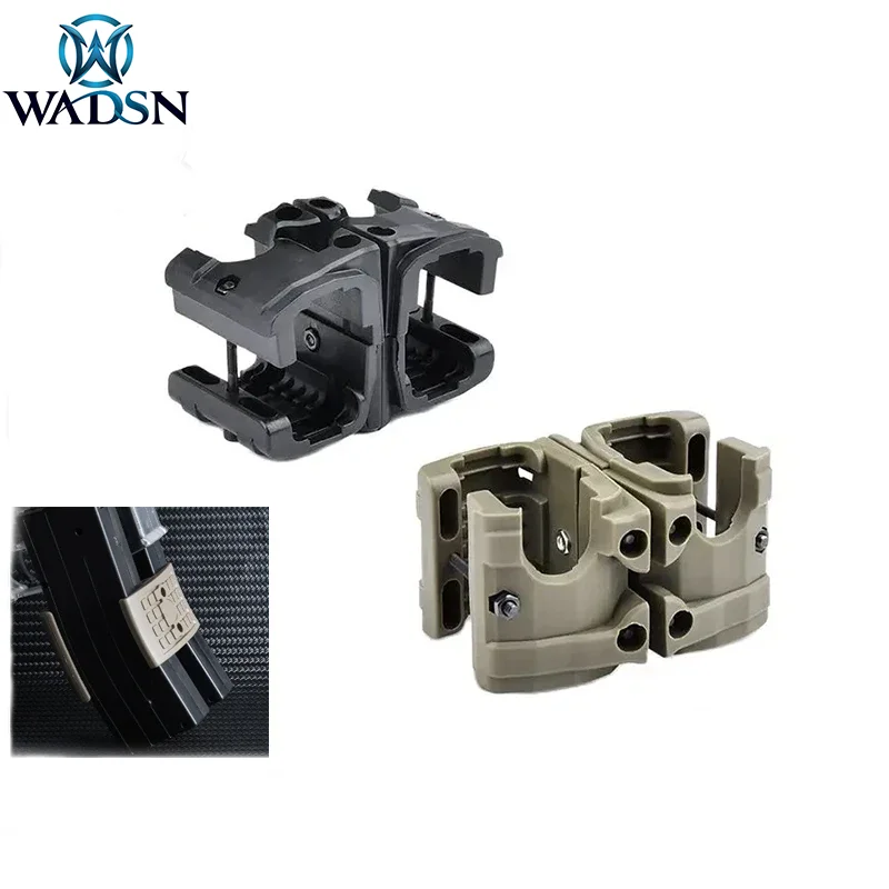 Accesorio de caza WADSN, equipo táctico de nailon Airsoft, doble golpe