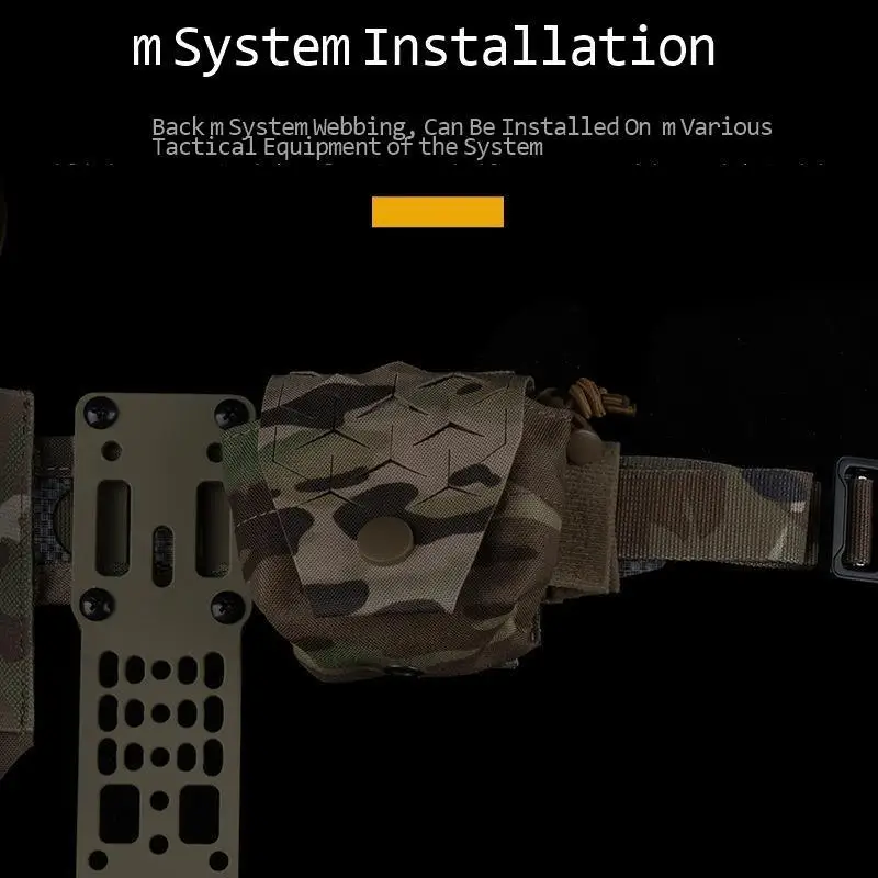 Bolsa de granada SPUD, bolsa de almacenamiento multifuncional táctica, accesorio Molle, cordón elástico, accesorios de caza - imagen 4