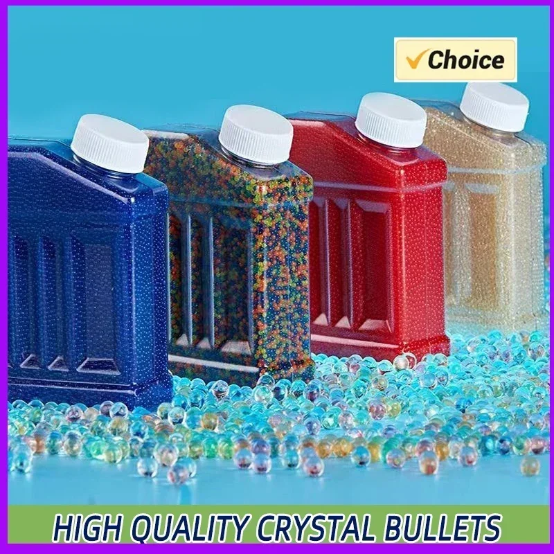 RRBotas de cristal de alta calidad, Gel de hidrogel, cuentas de agua, juguete para niños, barro de suelo de cristal que crecen, bolas de agua, pistola de juguete Ammos