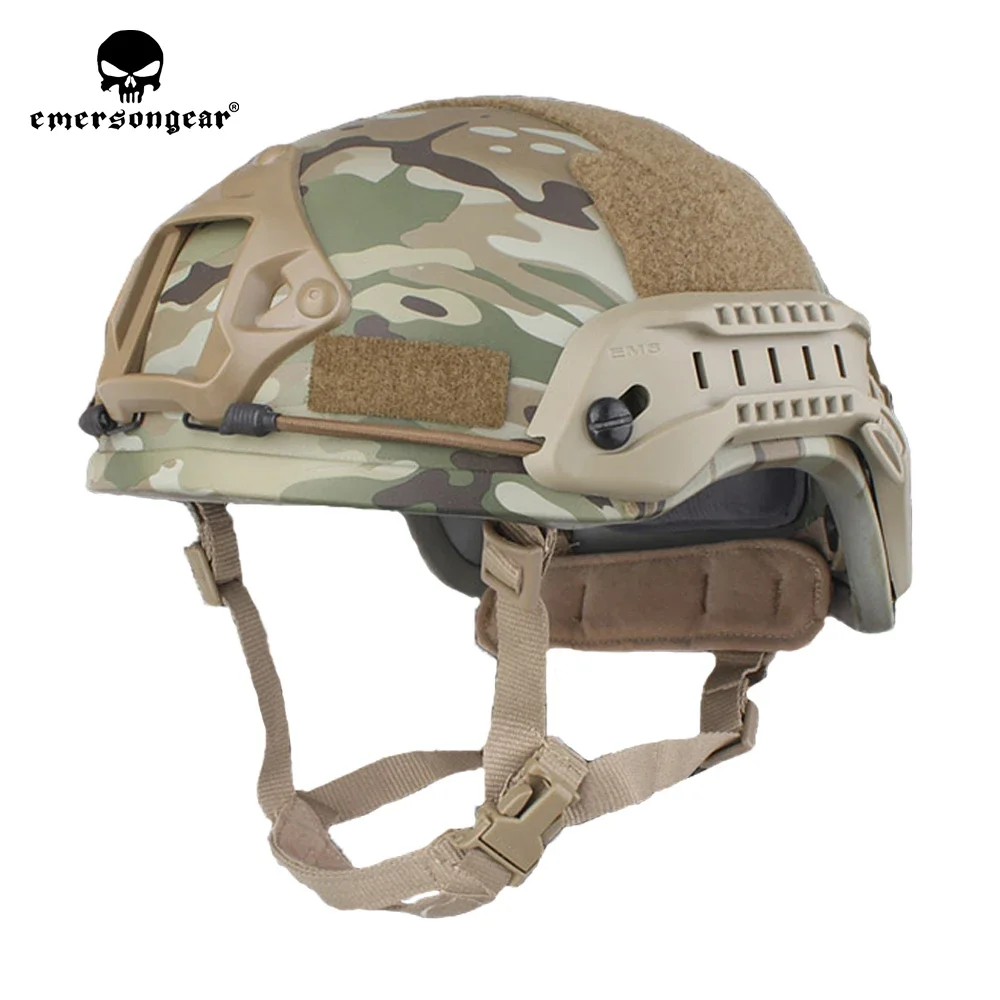 Emersongear-casco de caza táctico ACH MICH 2001, casco ABS TC 2001 de cubierta media, avanzado con cubierta NVG, protección de mano con riel lateral - imagen 5