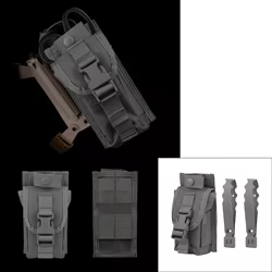 Botiquín de primeros auxilios compacto |   Paquete de emergencia de acceso rápido, liviano y resistente al agua |   Para exteriores y cazar