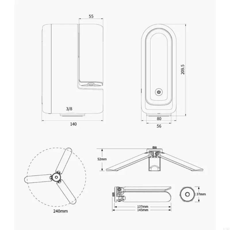 Telescopio astronómico inteligente con sistema posicionamiento automático, imágenes claras para entusiastas astronomía - imagen 4