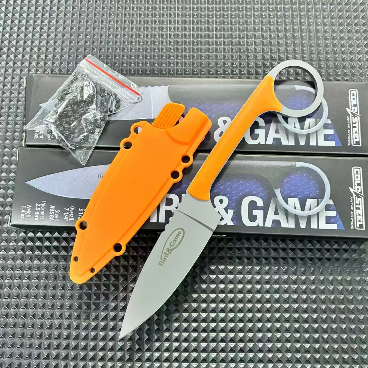 Cold Steel Field 1 cuchillo supervivencia acero carbono con funda - imagen 5