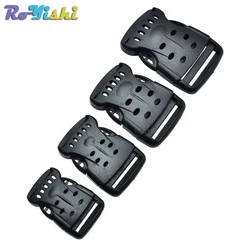 Hebilla arqueada de plástico con múltiples agujeros para bolsa de viaje para deportes al aire libre