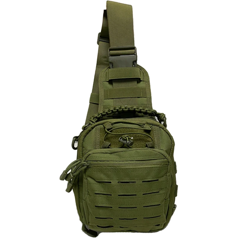 Mochila táctica militar para senderismo, pesca, montañismo, viaje al aire libre, bolsa de hombro táctica militar de camuflaje de caza, 1000D - imagen 5