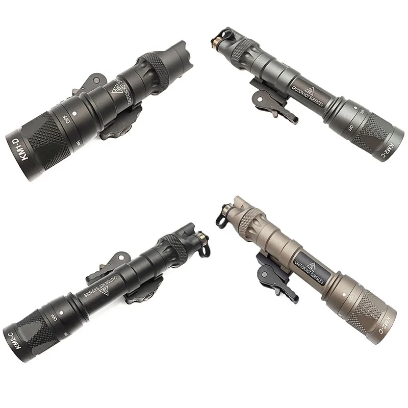 Linterna Táctica LED con IR y luz blanca, montaje QD rápido - imagen 4