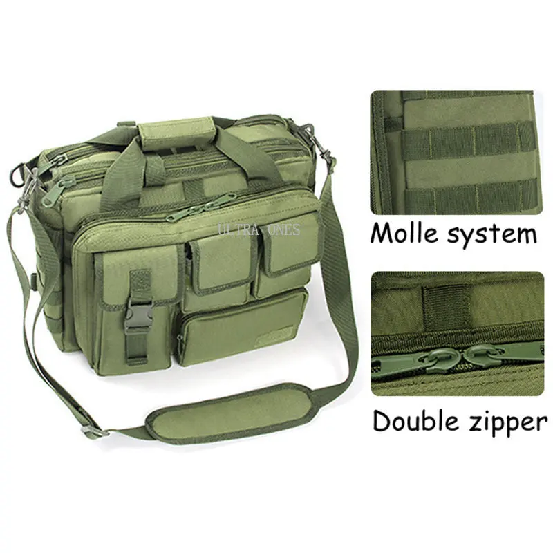 Bolsa táctica Airsoft para tiro, bolso de hombro ligero para caza, Paintball, senderismo al aire libre, Trekking, entrenamiento deportivo, paquete cruzado - imagen 4