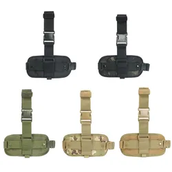 Bolsa MOLLE para pistola con correa universal de pierna