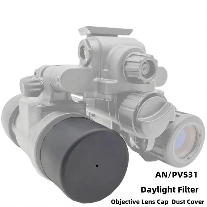Tático NVG elástico suave ocular cubierta antipolvo lente objetivo tapa protectora para PVS14 MUM NVG /AN/PVS31 GPNVG18 piezas de gafas - imagen 5