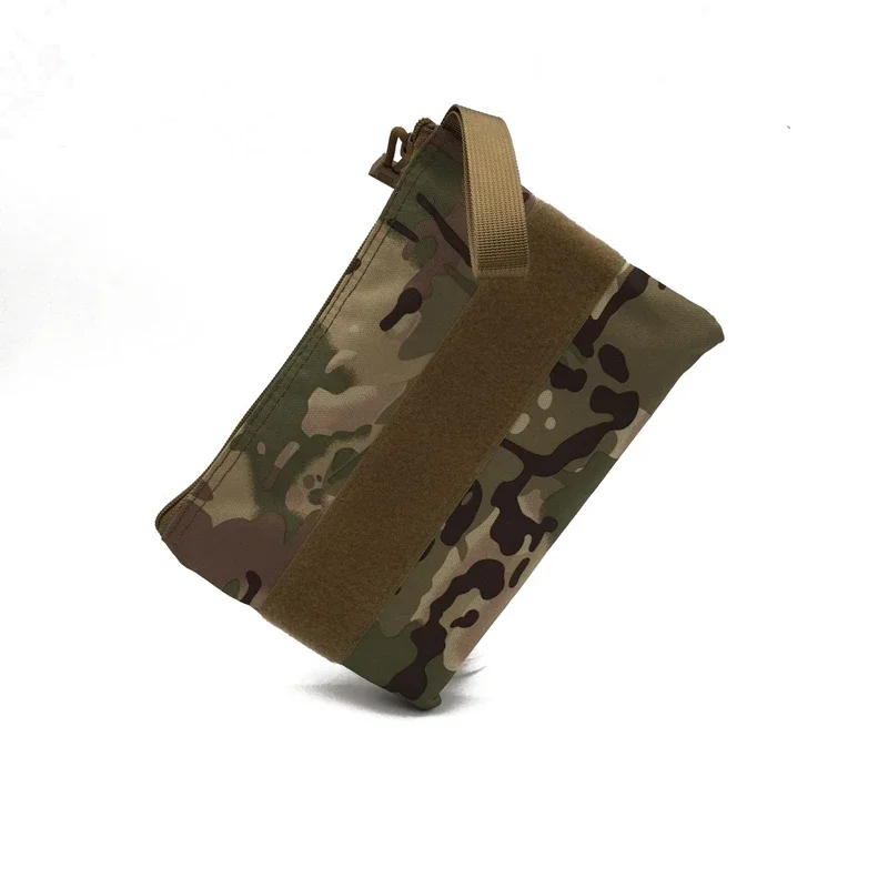 Bolsa táctica EDC, monedero portátil para cambio de llaves, billetera, Kit de viaje, monedero, tarjetero, bolsillo con cremallera para caza al aire libre, paquete de bolsa para artículos diversos