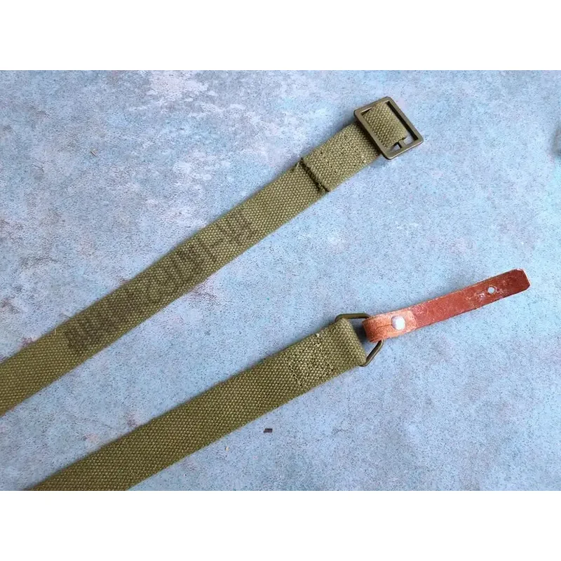 1 pieza de accesorios de correas de eslinga de lona del ejército táctico militar de excedente táctico antiguo - imagen 5