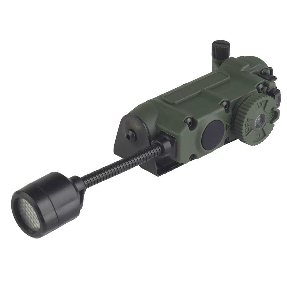 Lámpara táctica para casco Sidewinder, luz multiusos para casco, rojo/verde/azul/blanco/IR, linterna LED auxiliar, equipo de caza al aire libre - imagen 2