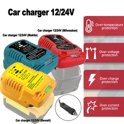 Cargador coche 18V/20V – Makita Milwaukee DeWalt